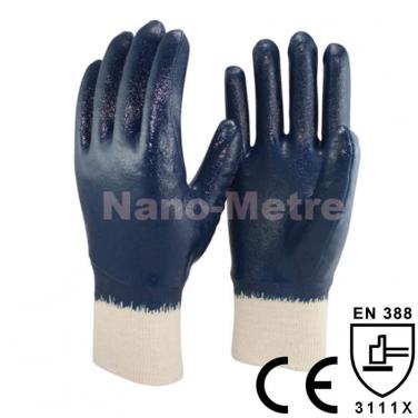 Light Duty Work Glove With Interlock Liner Full Coated Nitrile - NBR1560-B