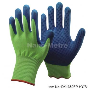 Blue Emboss Anti-Cut Working Glove - DY1350FP-HY/B