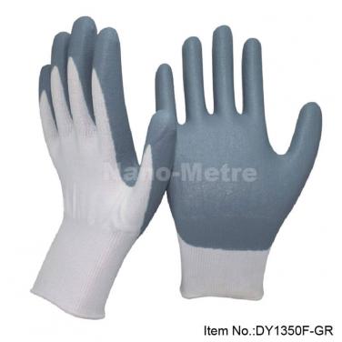 Foam Nitrile Dipping Cut Resistant Work Glove -DY1350F-GR