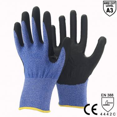 ANSI CUT 3 Ultra Light Shell Cut 3 Crotch Protect Glove -DY1850F-H