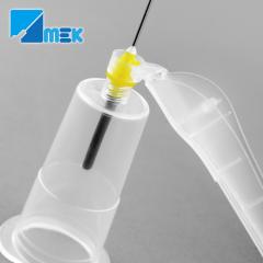 Safety holder with blood collection needle