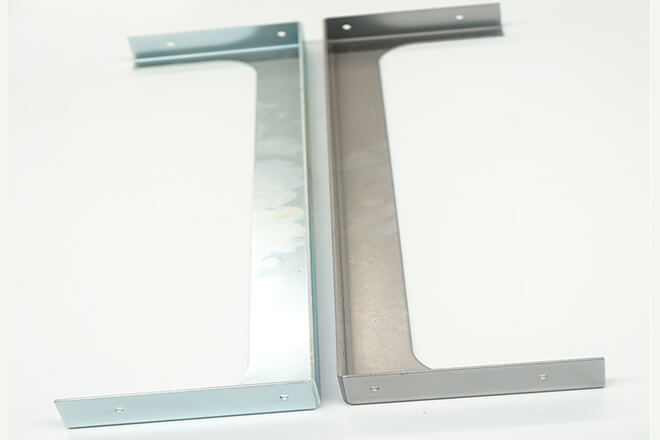 Sheet metal stamping plate bracket