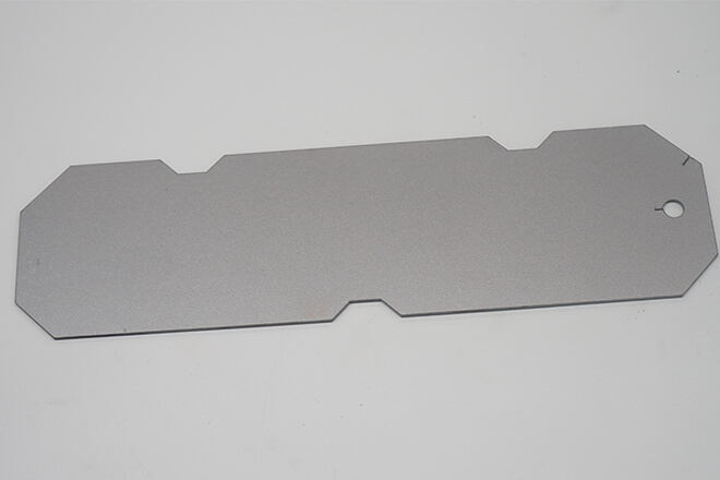 Stainless steel fixed backing plate