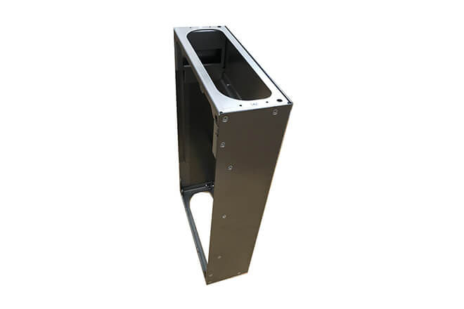 Sheet metal medical enclosure box