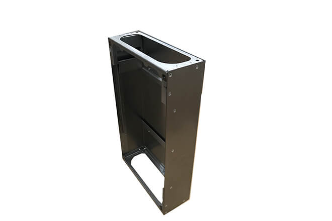 Sheet metal medical enclosure box