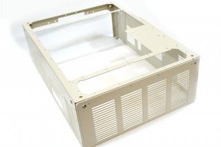 Sheet metal electronic box enclosure