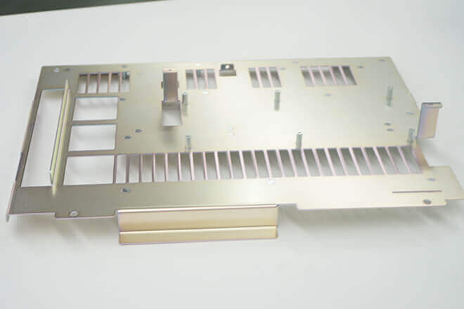 Sheet metal stamping part for machine equipment parts
