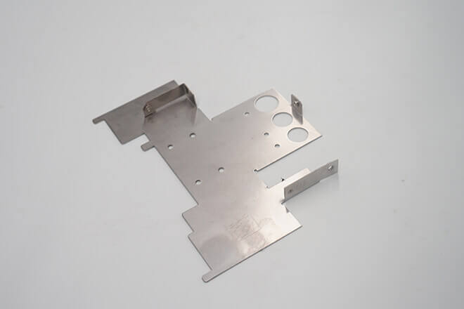 Fixed support sheet metal parts