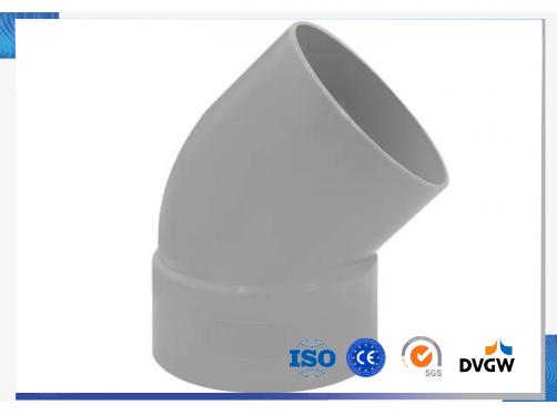 PVC-U 45° DWV Plain Bends M&F