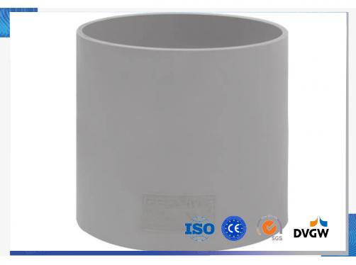 PVC-U 45° DWV Straight Coupling F&F