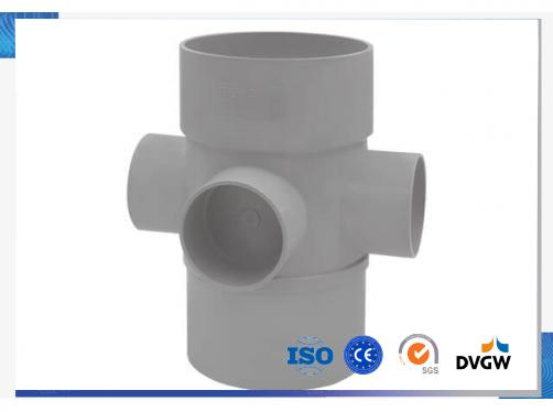 PVC-U DWV Four Way Riser M&F