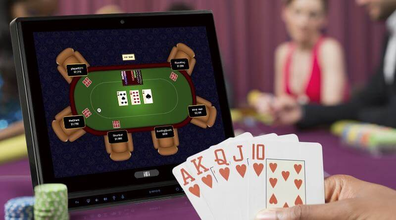 Poker game application