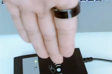 RFID Wearable Tag--RFID Ceramic Ring