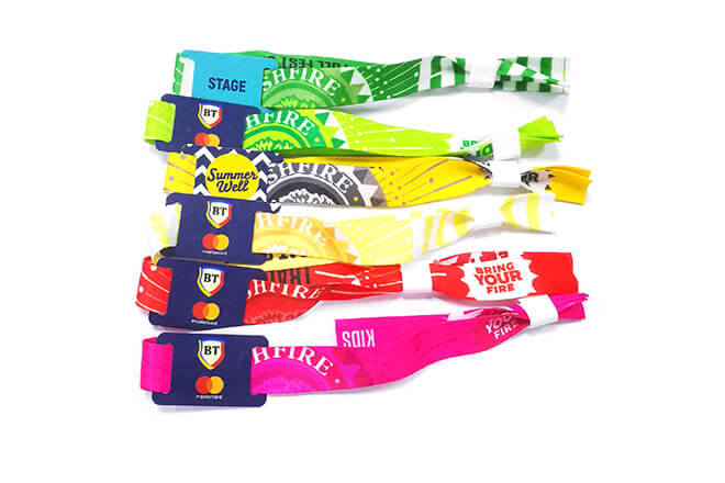 Disposable Woven Wristband RSW--KN01