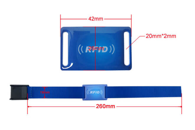 RFID Nylon Wristband RSW-T305