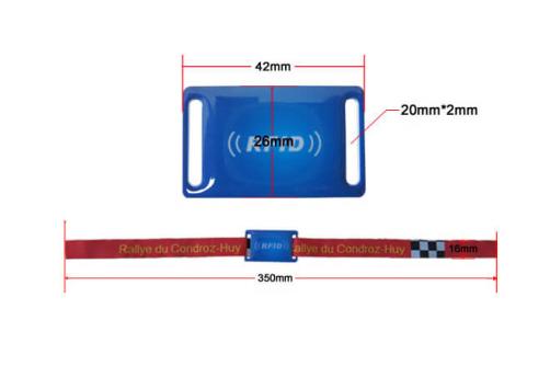 RFID Nylon Wristband RSW-T306