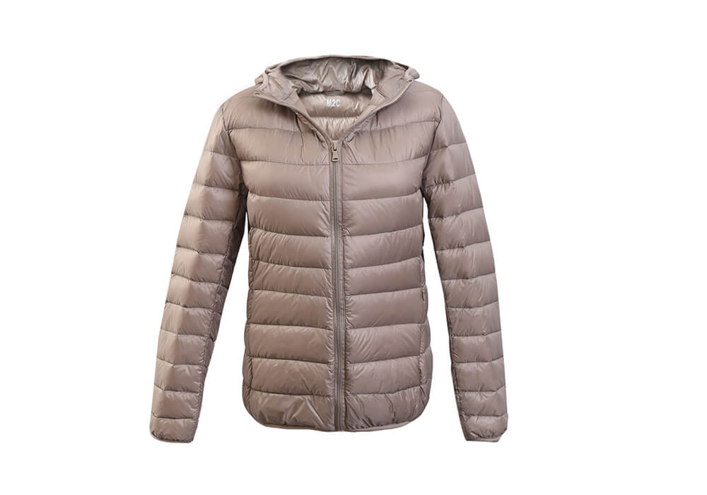 women's lightweight down jacket with hood