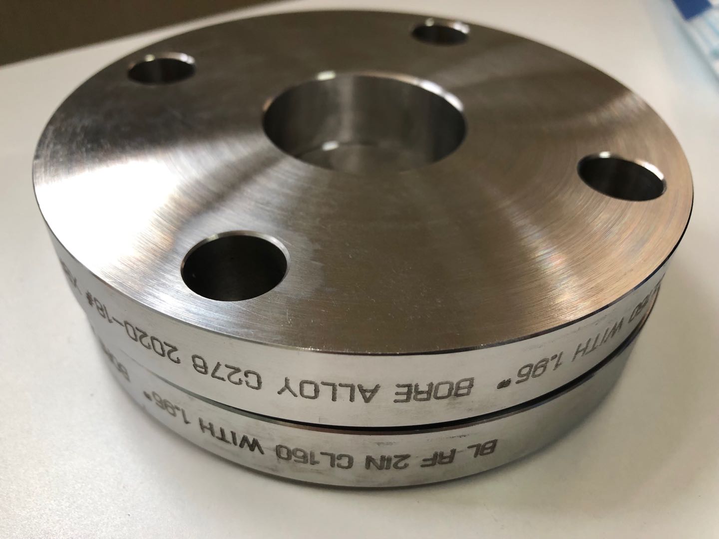 Recently produced product alloy C276 flange
