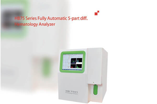 HB75 Series Fully Automatic 5-Part diff. Hematology Analyzer