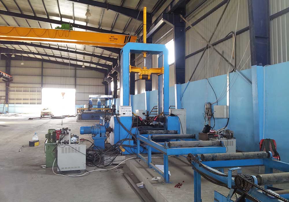 H Beam Automatic CO2 Assembly Machine