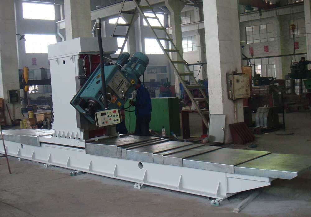 Box H Beam Structure End Milling Machine