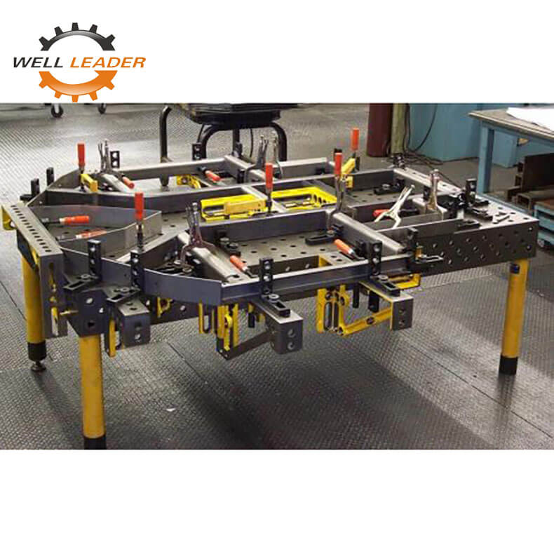 Quality Certiflat welding table Supplier WUXI WELL LEADER MACHINERY