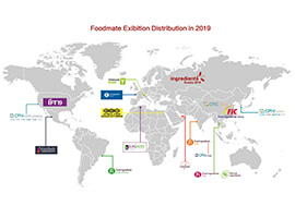 Foodmate welcome you to attend these Exhibitions in 2019