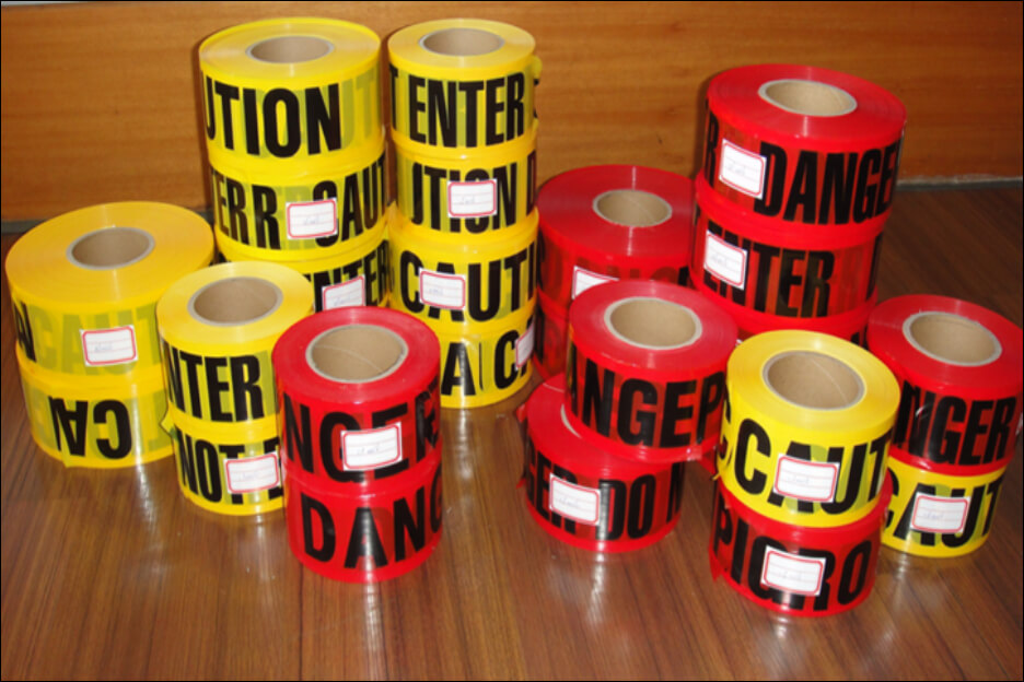 Experienced supplier of warning tape,PE SAFETY WARNING TAPE
