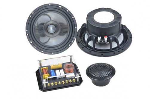 JBC-686   6-1/2" Carbon Fiber  Cone Component Speaker Set