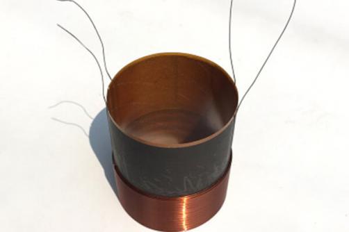 YQ010-3'' 75.8mm TSV Bobbin Copper Wire  Voice Coil Dual 4 Ohm