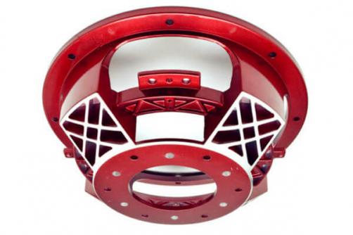 PJ10616  Red Aluminium Basket Speaker Parts 10inch - Speaker Frame