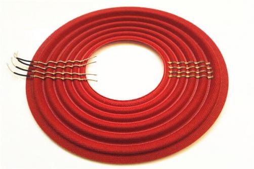 TB0403:    10''X4'  PC  With Leadwire  Red  SPIDER