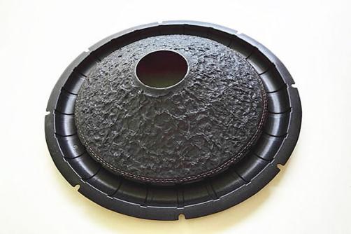 GZ1806: 18″  Non Press Paper Subwoofer  Cone with  Ribbed surround 3″ VCID