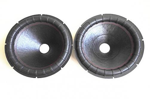 15 Tall Roll Subwoofer Cone Red Stitch 3 VCID