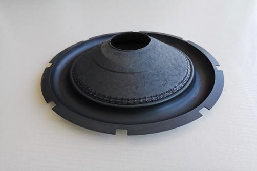 GZ1008:  10inch Matt black paper cone  with Rubber surround, 2''VCID