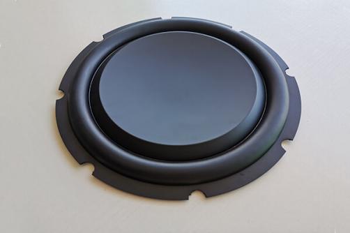GZ1222: Pan type 12inch injection cone  with rubber surround