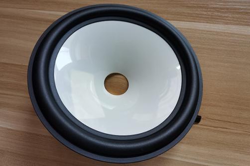 GZ0807：8''White Injection cone with rubber edge , VCID1.5''