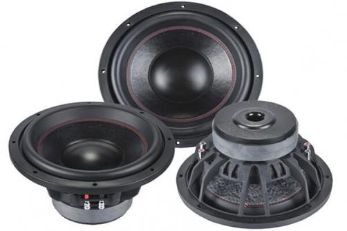 57 Series Aluminium  basket non - press cone with High roll rubber  car  Subwoofer