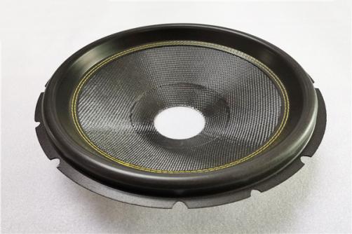 GZ1515:   15″ High roll Glass Fiber Woven Subwoofer Cone  3″ VCID