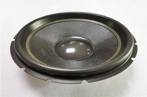 GZ1515:   15″ High roll Glass Fiber Woven Subwoofer Cone  3″ VCID