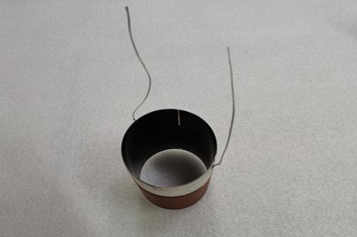 YQ0201:    2'' (51.3mm)  Single Bifilar  Round Copper Voice Coil