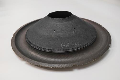 GZ1262:  12''  Wrinkle  Cone with Weaving Foam Surround  2.5'' VCID