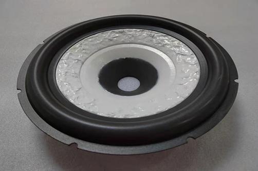 GZ1276:  12'' Subwoofer Wrinkle Cone Spray White  1.5'' VCID