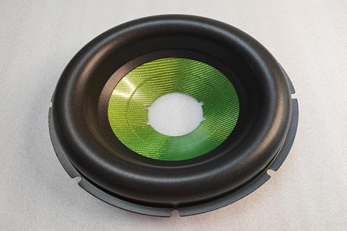 GZ1282：12″ Huge Roll Subwoofer Plating Green Glass Fiber Cone  3″ VCID