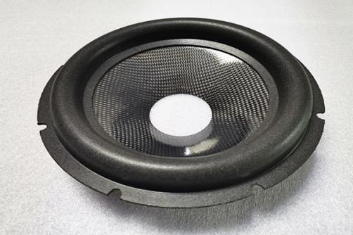 GZ0822:  8'' Carbon Fiber with Shiny Subwoofer Cone and Foam Edge 2''VCID