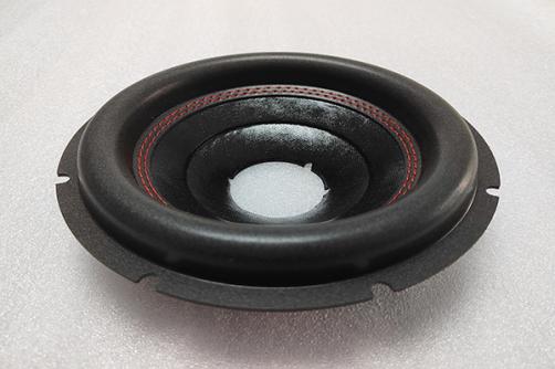 GZ0823:  8'' Subwoofer cone with red stitching foam surround   2''VCID