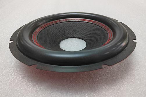 GZ0834:   8'' Paper  subwoofer cone with foam red stitching  2''VCID