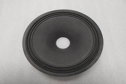 GZ0841:   8inch Subwoofer paper cone with 3 roll cloth edge 1.5''VCID
