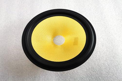 GZ6501： 6'' Yellow glassfiber Cone with rubber edge ,1''VCID