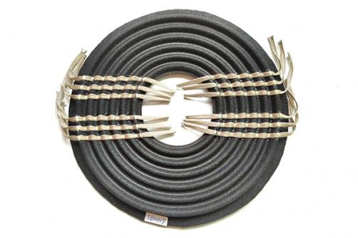 TB0317:  10''X3.22'' BK Nomex(2layers) and PC (1 layers) SPIDER with 12pcs 63 strand flat wire